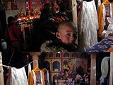 32 Pilgrims In The Assembly Hall Of Dirapuk Gompa On Mount Kailash Outer Kora